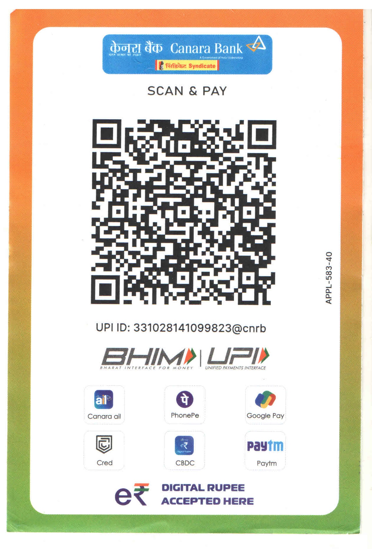 Scan & Pay Using PhonePe